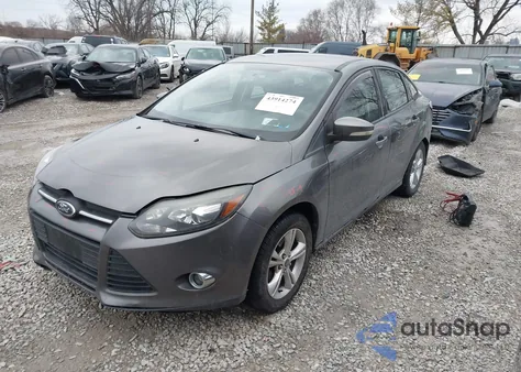 2014 Ford Focus Se from USA, damaged, VIN 1FADP3F25EL102381